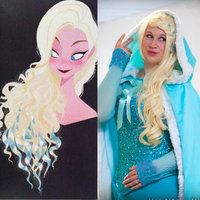 Holiday Snow Queen Elsa Thumbnail