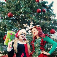 Holiday Harley and Poinsettia Ivy Thumbnail