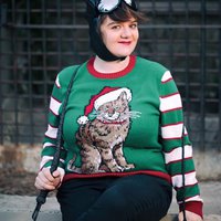 Christmas Catwoman Thumbnail