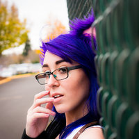 Purple Cat Girl Thumbnail