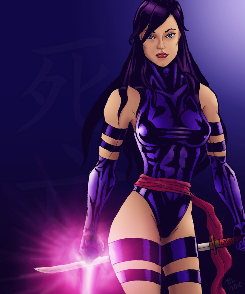 Purple Latex Psylocke by Jerikandra Cosplay - Cospix.