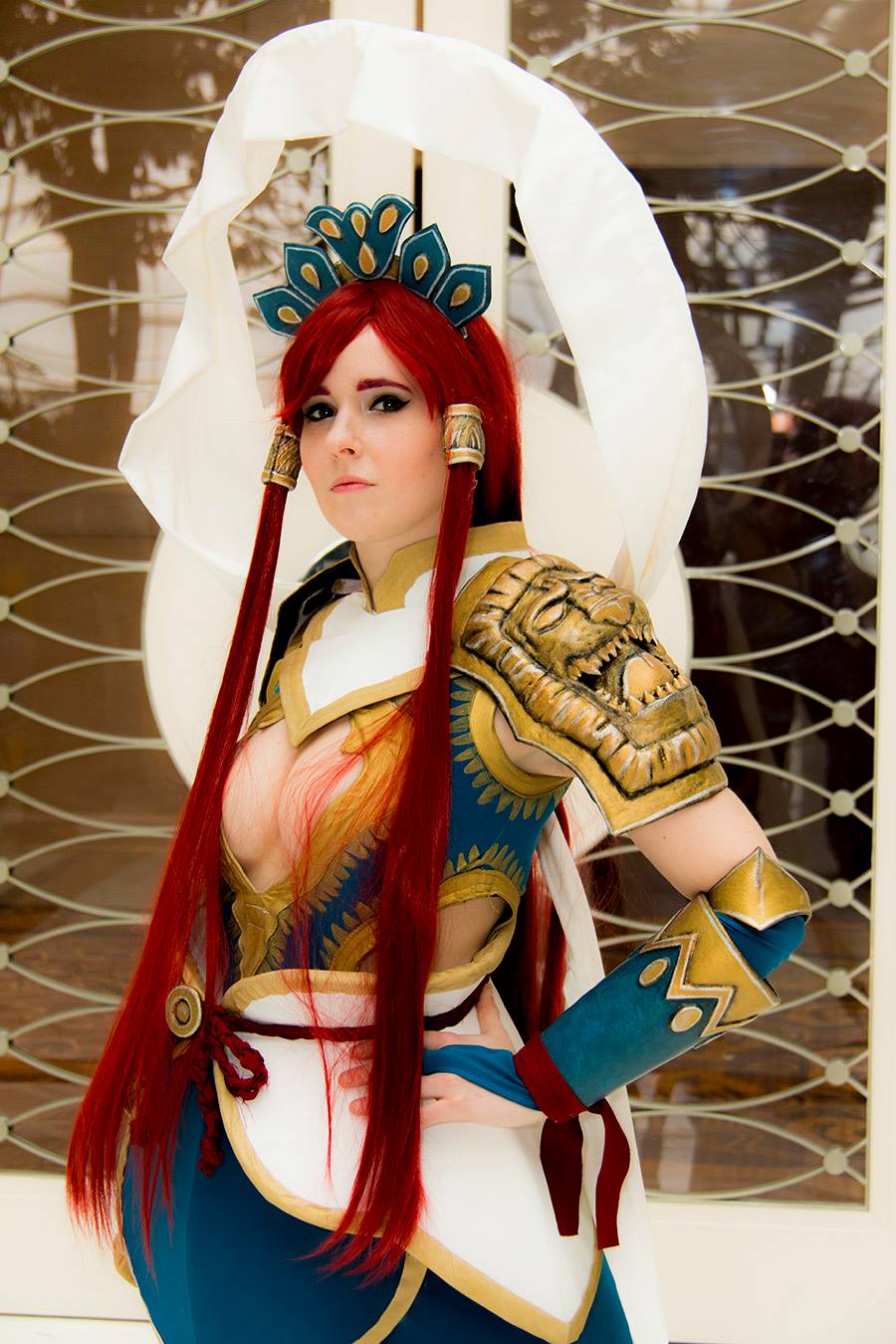 Erza Scarlet Nakagami armor by Scarlet cosplay Cospix